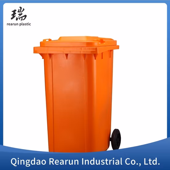 1100L Large Outdoor Public Street HDPE 4 Wheel Industrial Plastic Trash/Rubbish/Waste/Garbage/Wheelie Bins with Lid Pedal