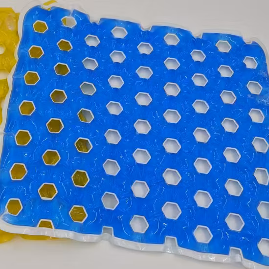 Coussin chauffant en nid d'abeille